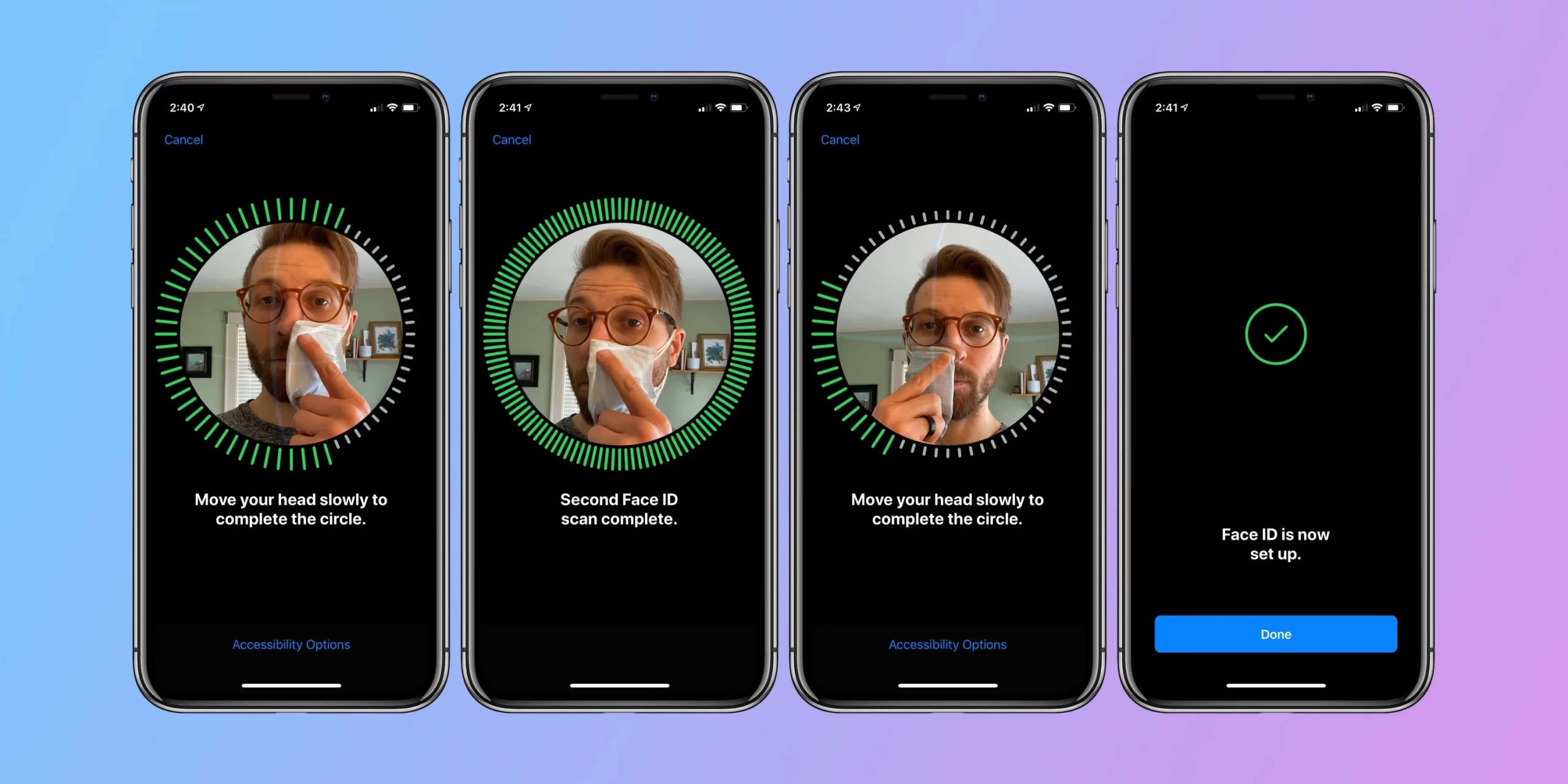 does iphone 7 use face id