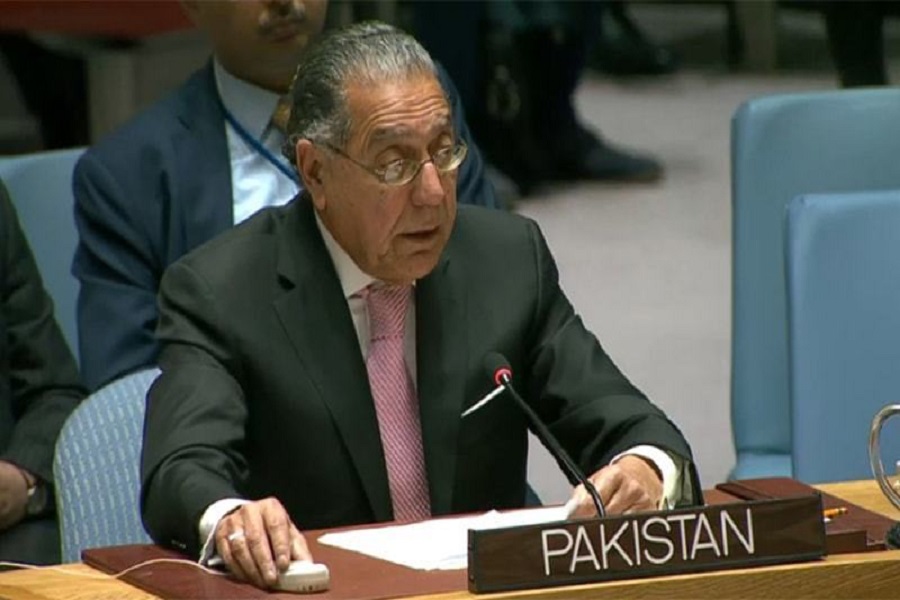 پاکستان کا اقوام متحدہ سے اہم مطالبہ، بھارتی انتہا پسند تنظیموں کو بھی دہشت گرد تنظیموں کی طرح کالعدم قرار دیا جائے