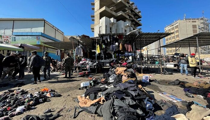 عراق کے شہر بغداد میں خودکش بم دھماکا، 28 افراد ہلاک جبکہ 70 سے زائد زخمی ہوگئے