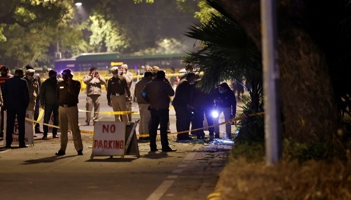 بھارت کے دارالحکومت نئی دہلی میں اسرائیلی سفارت خانے کے قریب دھماکا ہوگیا