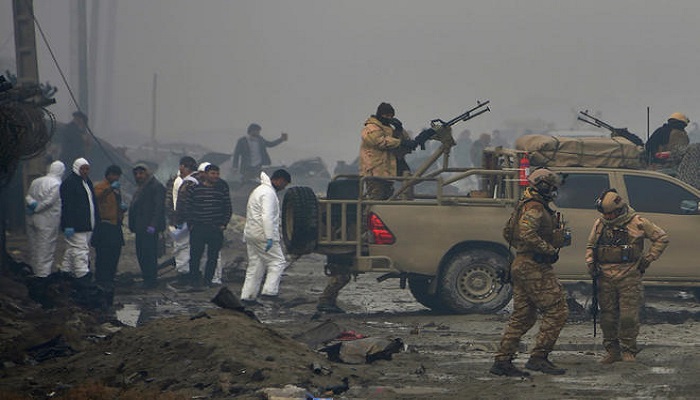 افغانستان میں اقوام متحدہ کے قافلے پر حملہ، 5 افغان سیکورٹی اہلکار اور درجنوں طالبان ہلاک ہوگئے