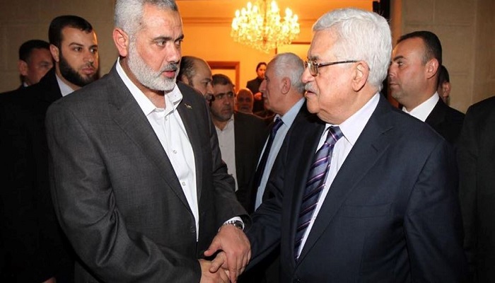 اسماعیل ہنیہ اور محمود عباس کے مابین گفتگو، مصر میں ہونے والے مصالحتی مذاکرات پر تبادلہ خیال کیا گیا