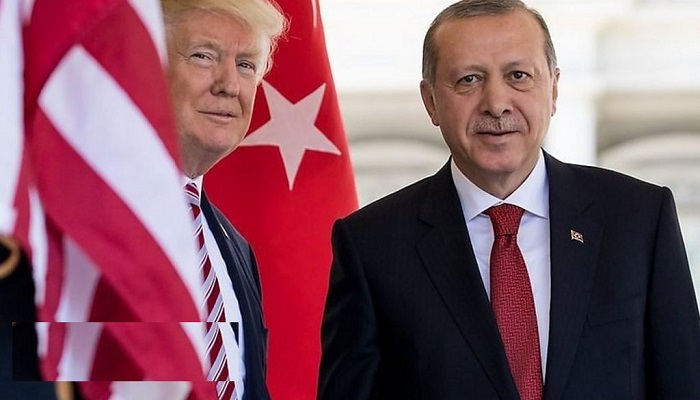 ترک صدر رجب طیب اردوان  نے امریکی نام نہاد جمہوریت کا اصلی چہرہ فاش کردیا