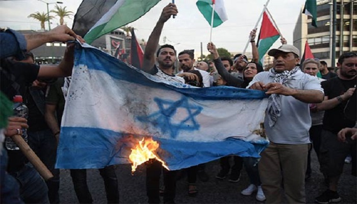 سوڈان اسرائیل تعلقات کے خلاف سوڈان میں شدید احتجاج، اسرائیلی پرچم نذر آتش کیا گیا
