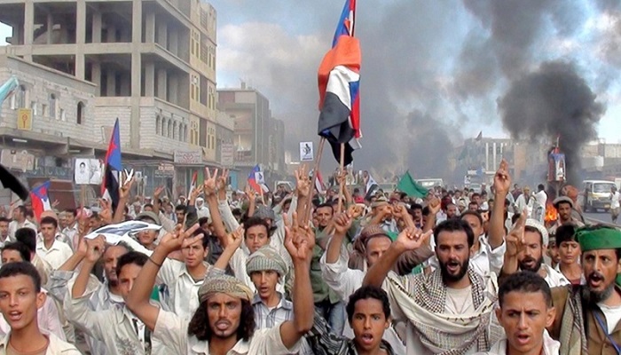 یمن میں سعودی دہشت گردی کے خلاف شدید مظاہرے، امریکہ اور سعودی عرب کے خلاف شدید نعرے بازی کی گئی