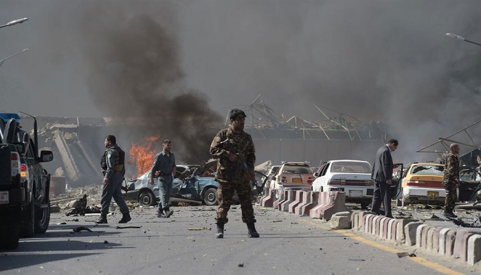 افغانستان میں لگاتار تین بم دھماکے، متعدد افراد ہلاک اور زخمی ہوگئے