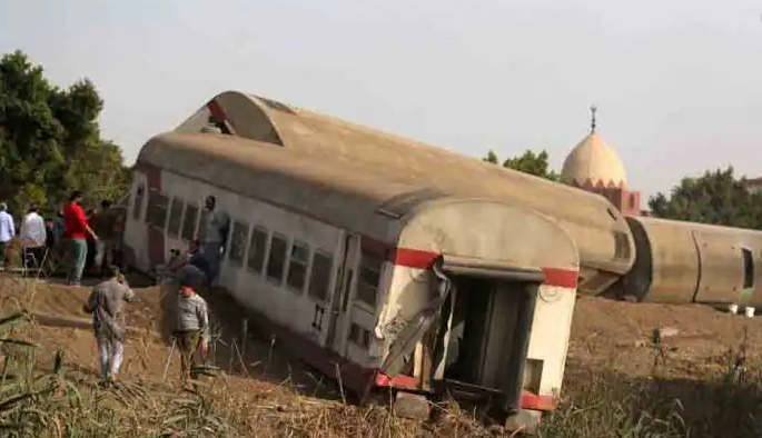 مسافر ٹرین حادثہ