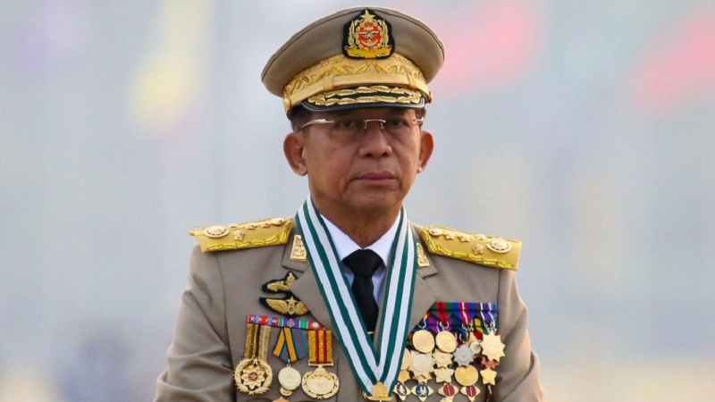 میانمار فوجی جنرل
