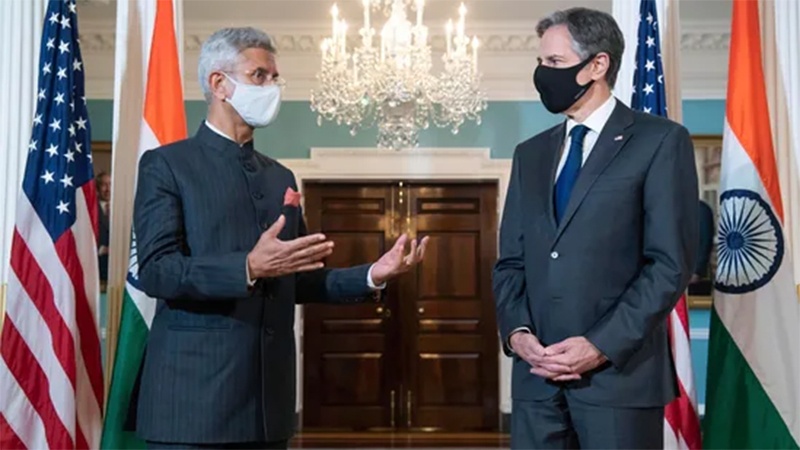 بھارت اور امریکہ کا وزرائے خارجہ