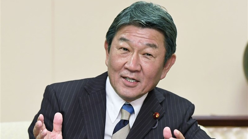 جاپانی وزیر خارجہ