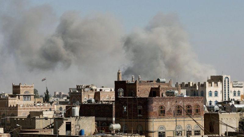 یمن پر بمباری