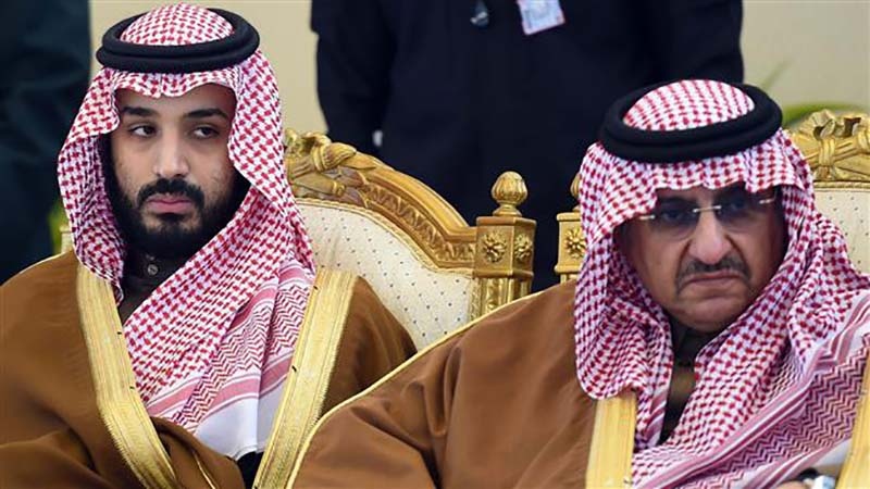 محمد بن نائف اور محمد بن سلمان