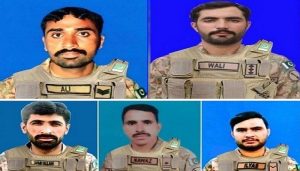 پاک فوج شہداء