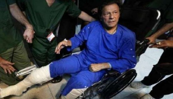 عمران خان زخمی